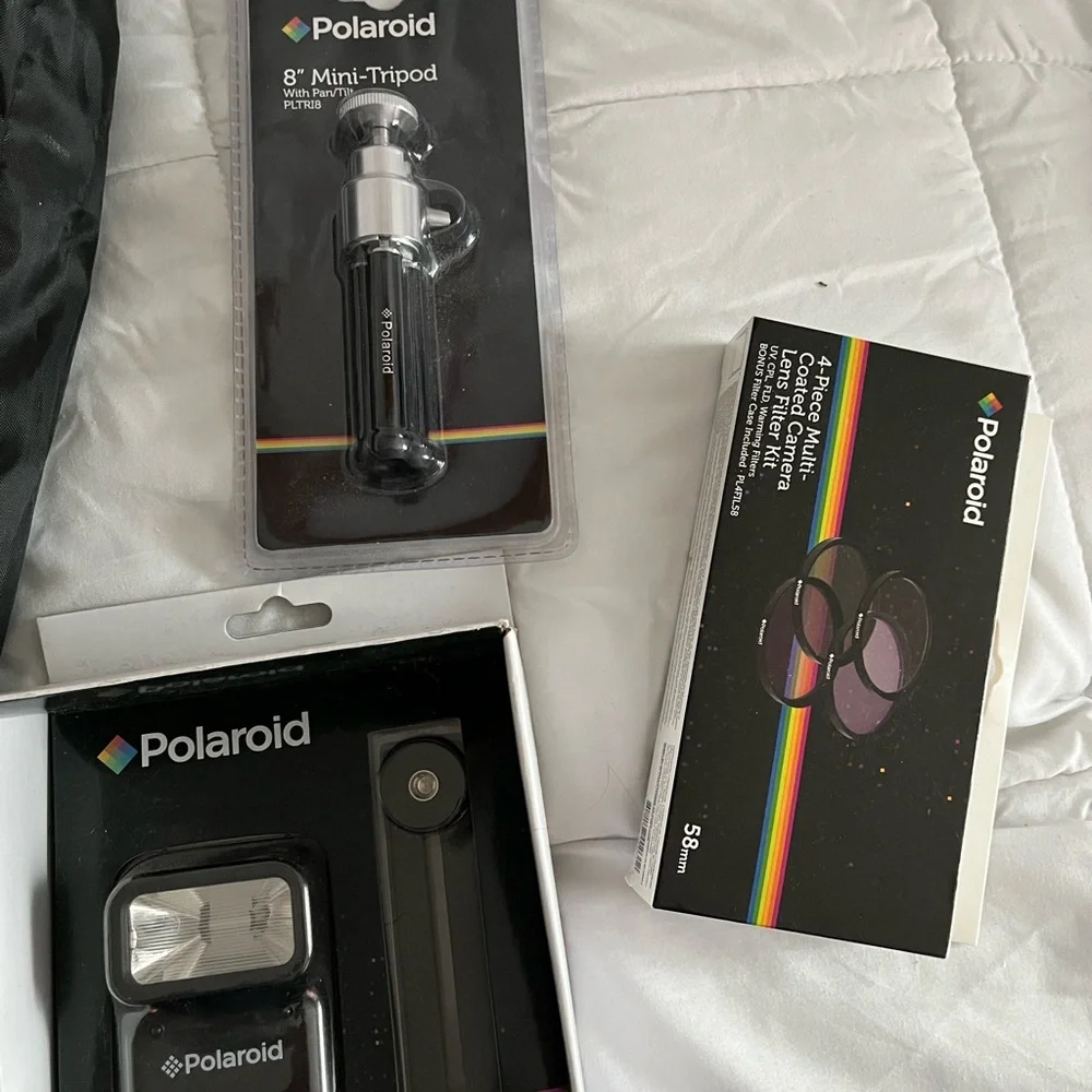 Polaroid Studio Series Pro Slave Flash Kit in Black